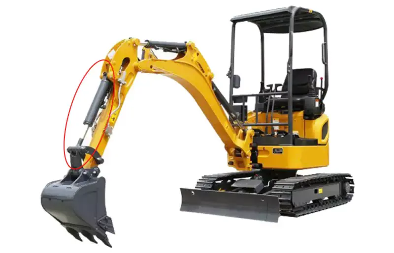 Hydraulic Bucket Cylinder For Small Excavator